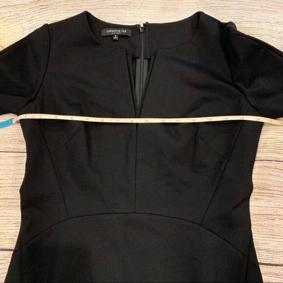 Lafayette 148 New York Black Dress Size 2 - Picture 12 of 15